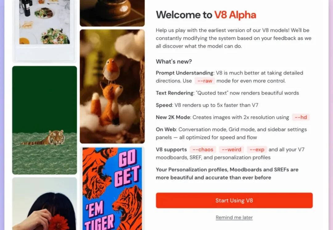 Midjourney V8 Alpha 对比 Banana 2，多风格测评来喽。