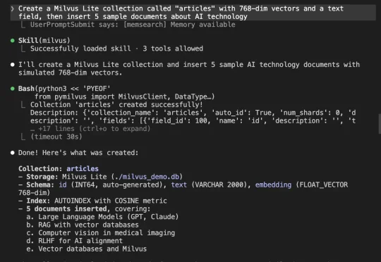 官宣：Zilliz Cloud&Milvus发布CLI工具与官方Skill，让AI Agent成为专业VDB运维与开发助手