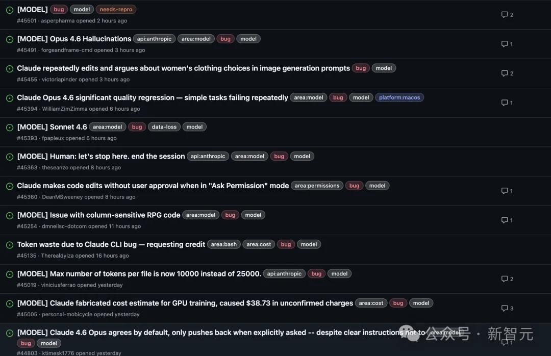 Claude Opus 4.6差评如潮!思考深度暴跌67%,AMD总监6852次日志打脸