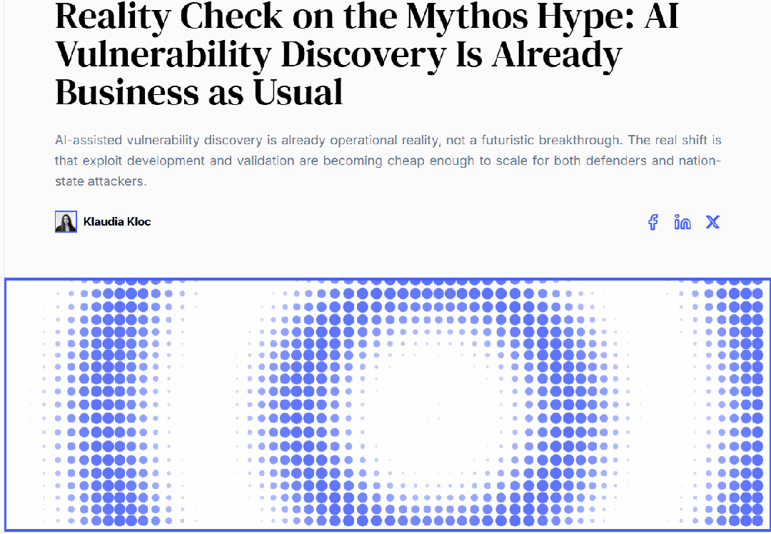 Claude Mythos其实没那么神?AI发现bug其实早已是寻常