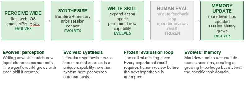 循环即实验室：八个AI自主研究系统横评