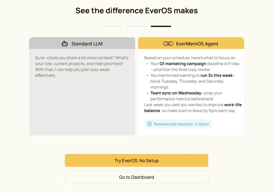迎接智能体的「觉醒时刻」:EverOS全球公测开启Agent Memory自进化序章