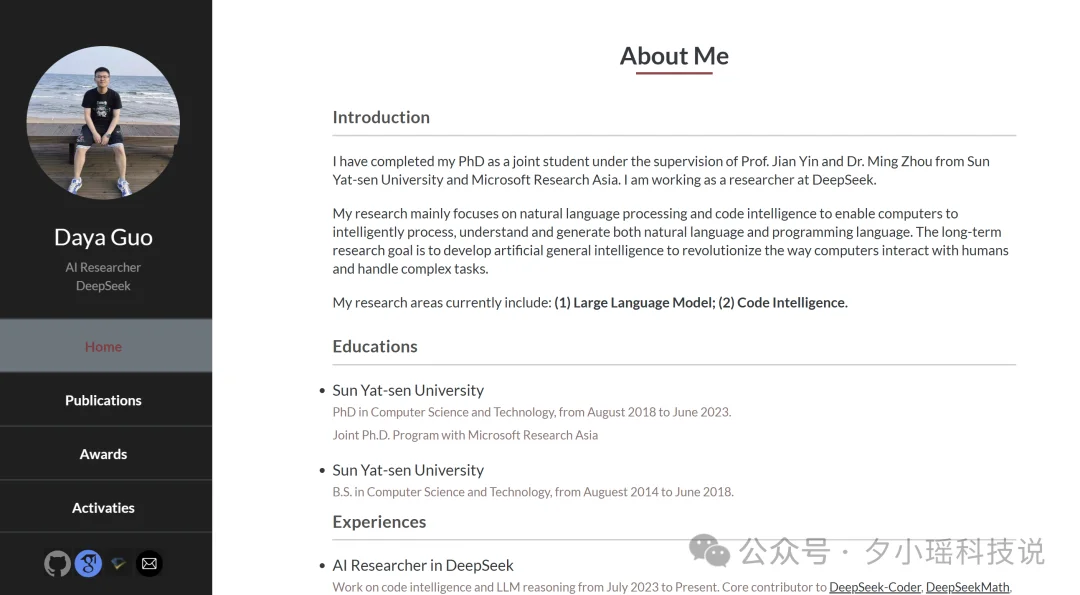DeepSeek核心研究员郭达雅，曝入职字节