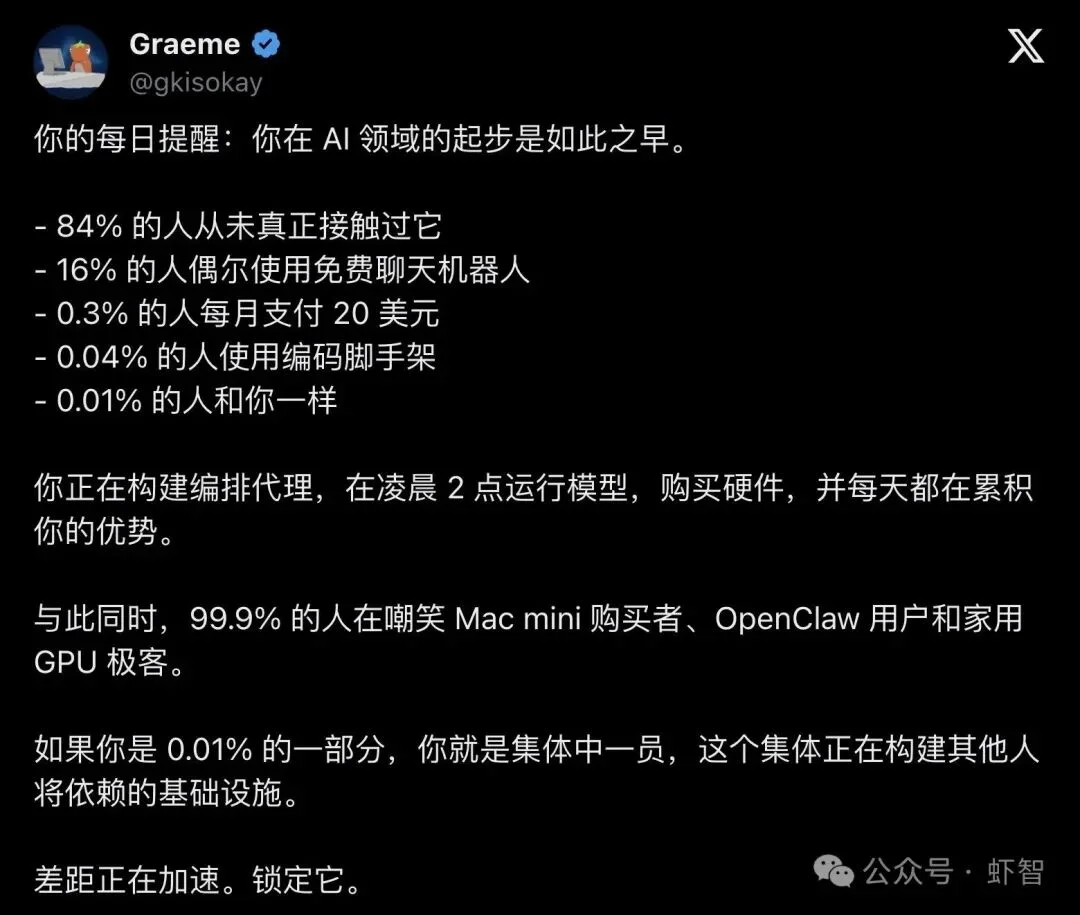 全球84%的人从未碰过AI，你以为自己晚了？其实你早得离谱！