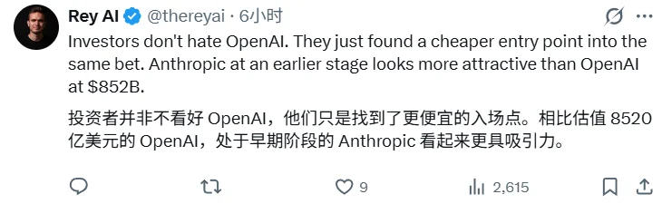 OpenAI刚融到1220亿美元，却在二级市场「没人接盘」？