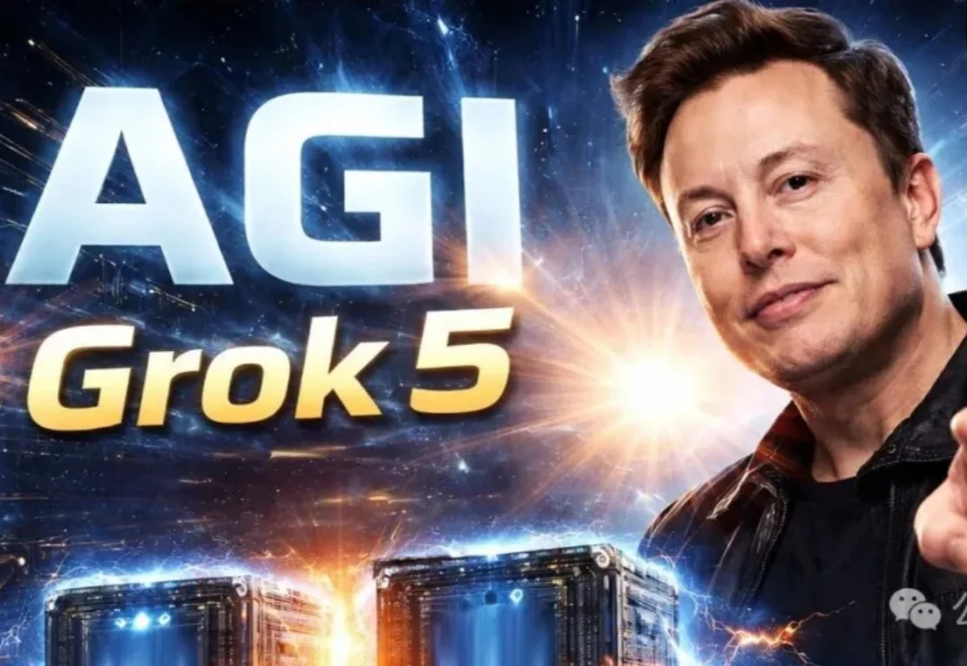 马斯克暴走官宣：Grok 5就是AGI！五月连轰两代万亿怪兽，OpenAI慌了