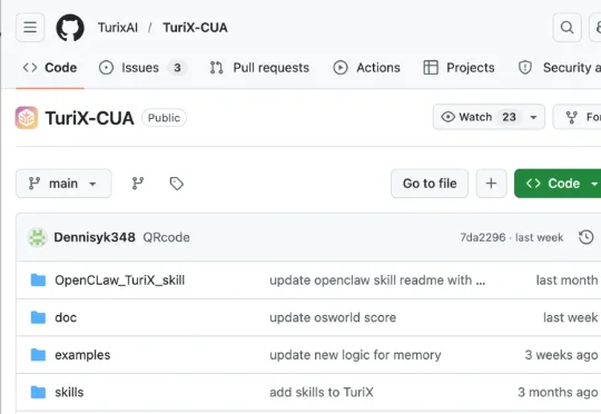 开源Turix，你可以把任何App当Agent Skill用！比如微信...