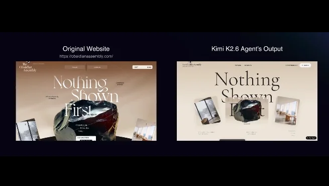 Kimi K2.6 发布并开源，全面精进代码和 Agent 集群能力