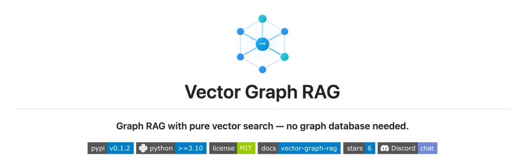 Vector Graph RAG 开源！一套向量数据库同时搞定语义检索+RAG多跳