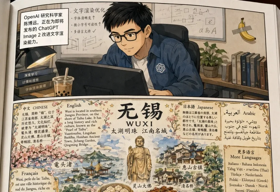 半壁华人！GPT Image 2团队曝光：无锡才俊带队，13人4个月封神