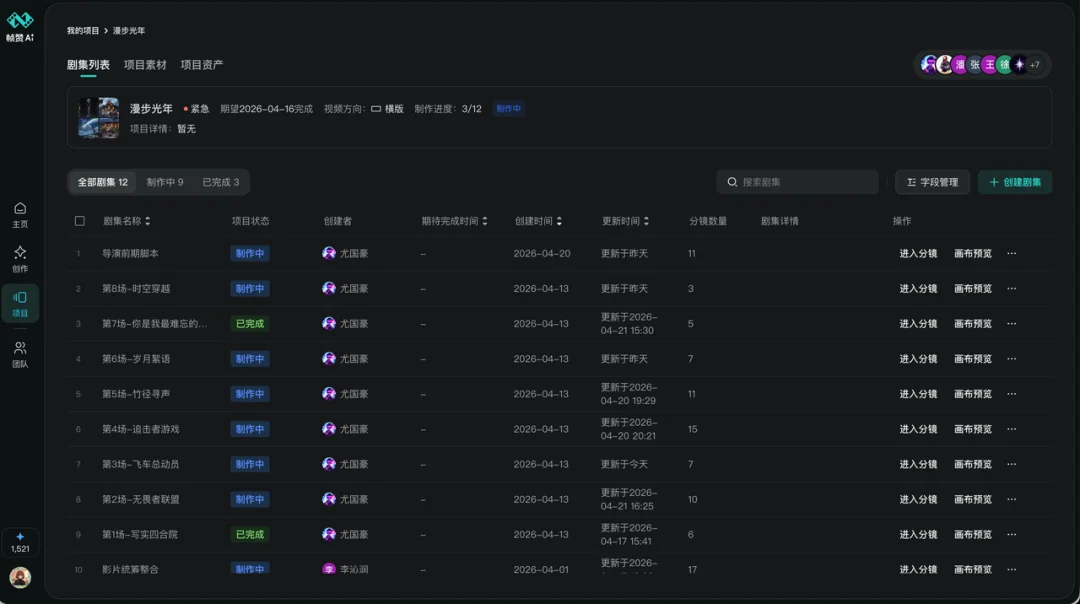 试了十几款 AI 漫剧 Agent，为什么最后更想聊帧赞