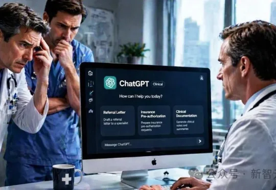 72%美国医生已用AI！ChatGPT杀入诊室，不看病专干杂活