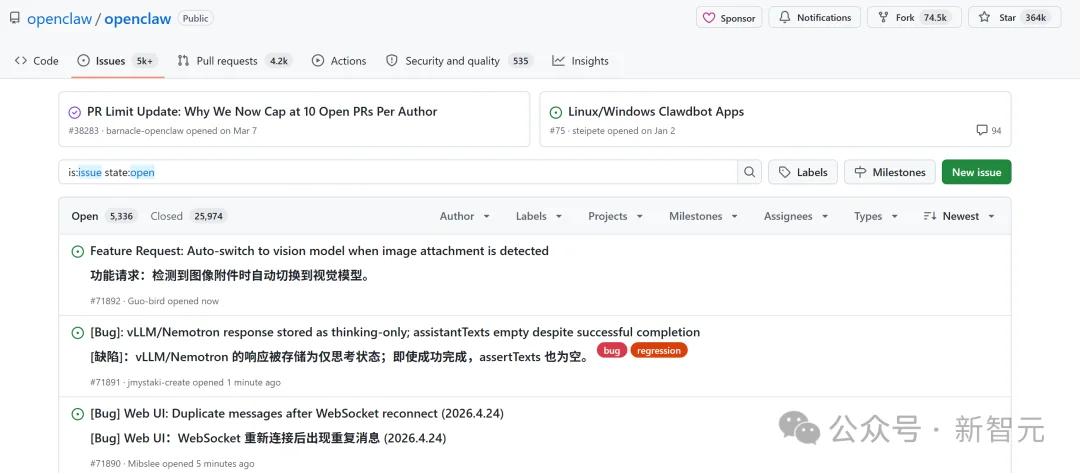 太狠了！OpenClaw之父一夜屠光5000 Issue，GitHub服务器先跪了