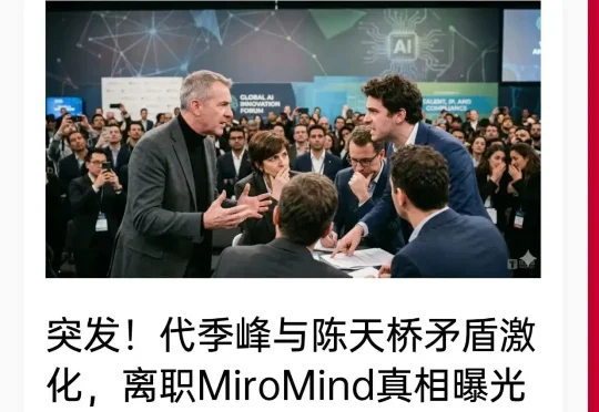 突发！代季峰与陈天桥矛盾激化，离职MiroMind真相曝光｜钛媒体独家