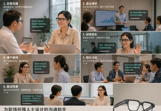 前追觅智能戒指2号员工再创业，从职场听障人群切入做AI字幕眼镜