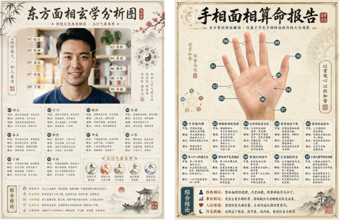 GPT-Image-2 现在最火的玩法：给人看手相，AI 把我夸飘了