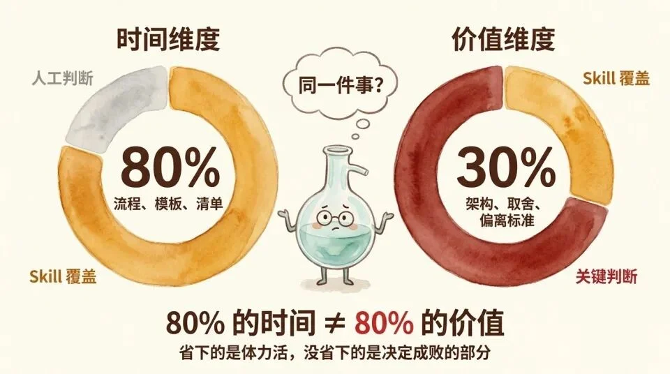 严肃聊聊，Skill到底能蒸馏我们的几分之几？｜Hao好聊趋势