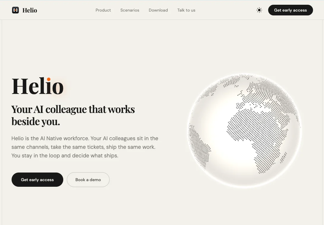 深度｜Helio：让AI同事成为团队的原住民