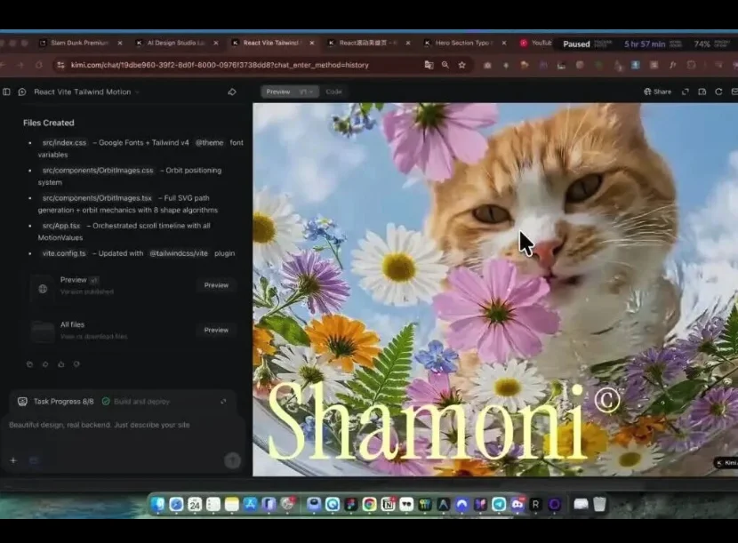 火速吃瓜：Kimi K2.6设计能力超越Claude Design