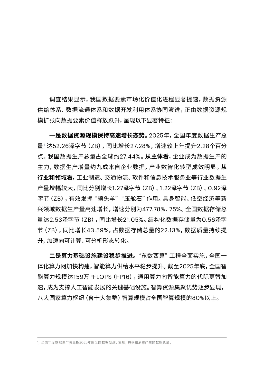 《全国数据资源调查报告（2025年）》正式发布（附下载）