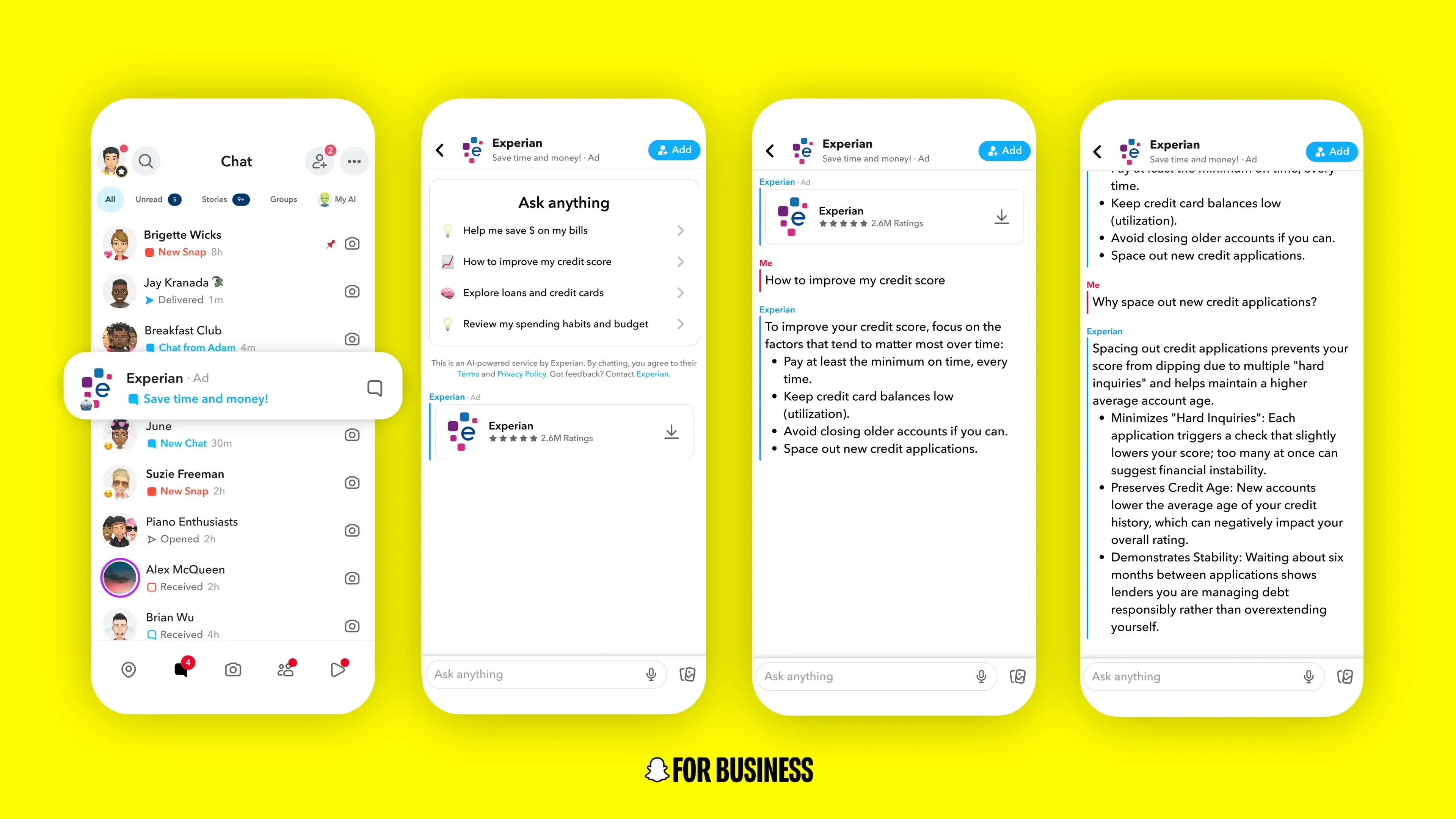 Snapchat推出AI Sponsored Snaps，让广告主自己的AI Agent直接触达近10亿用户