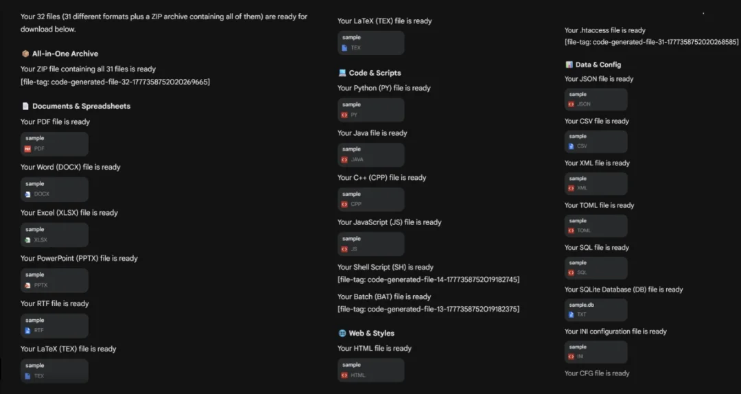 谷歌Gemini开启王炸模式：一句话直接生成PDF、Word、Excel，30多种不同格式文件，实用效率神器，改变游戏规则！