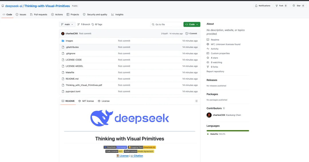 刚刚，DeepSeek多模态技术范式公布，以视觉原语思考
