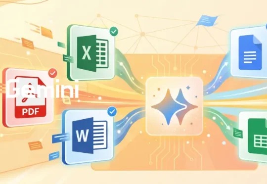 谷歌Gemini开启王炸模式：一句话直接生成PDF、Word、Excel，30多种不同格式文件，实用效率神器，改变游戏规则！