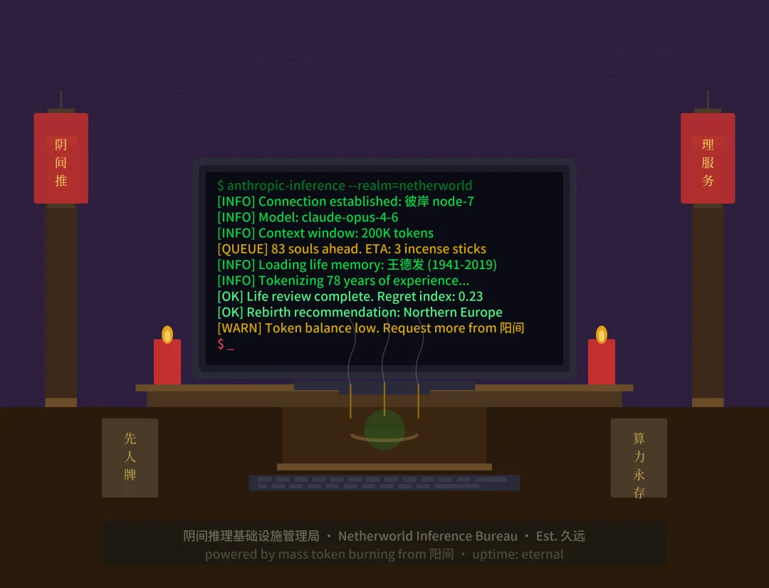AI人的文明祭祀：清明节烧 Token 指南