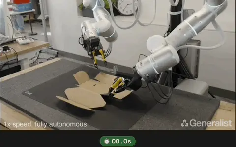 具身Scaling Law押对了!独角兽新品1小时学会新任务,重复1800次成功率99%