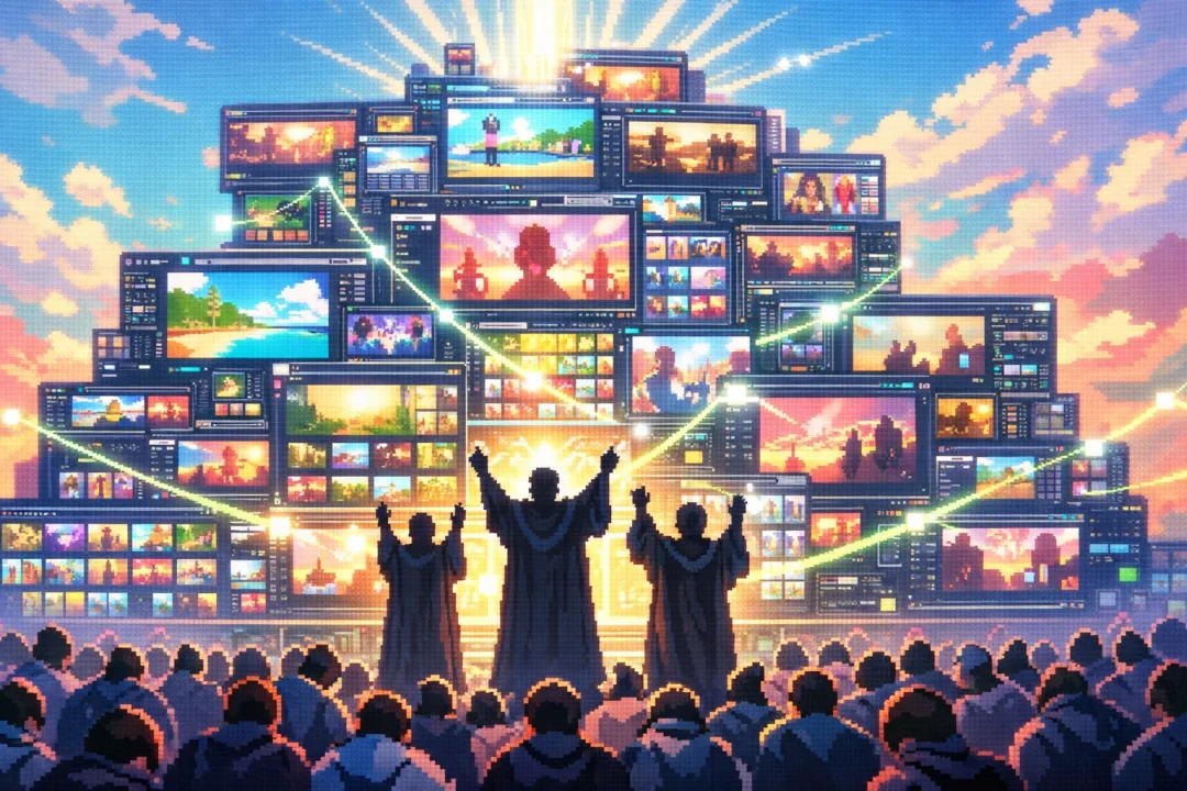 Flova和TapNow背对背拥抱