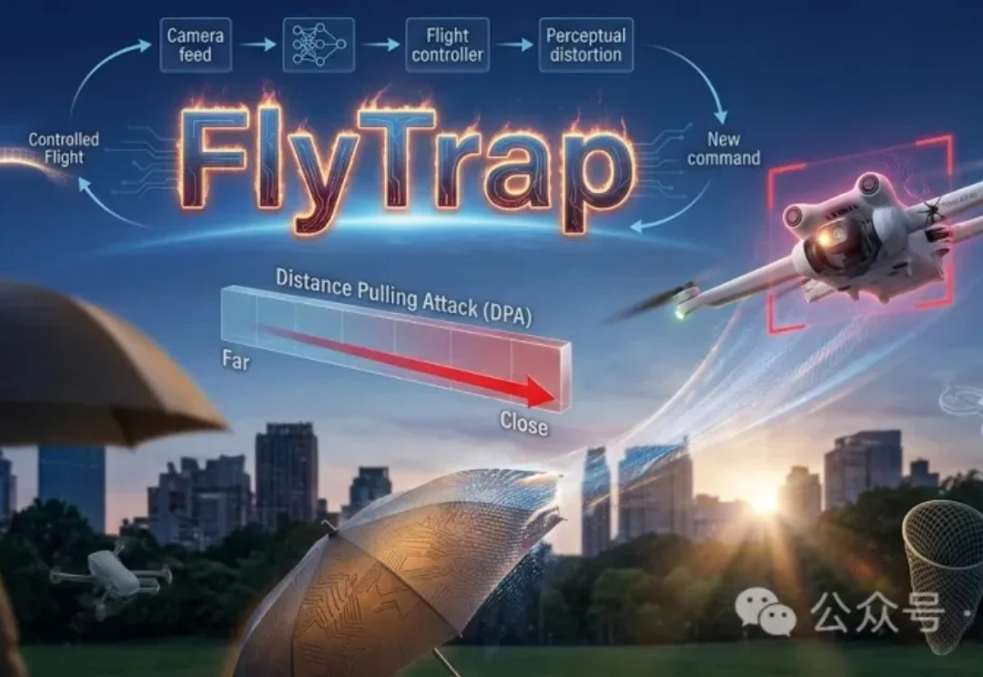 用雨伞「钓」无人机？首个针对自主目标跟踪闭环系统的物理攻击
