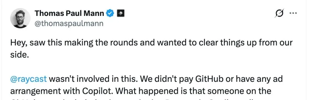 微软把Copilot 变成牛皮癣，偷偷爬进上万个开源代码库贴小广告