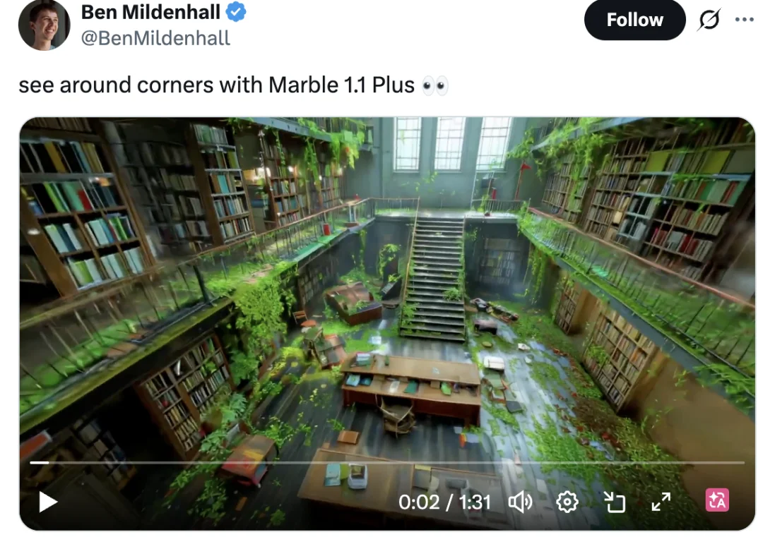 李飞飞World Labs双模齐发，能「造」超复杂大场景，一手实测