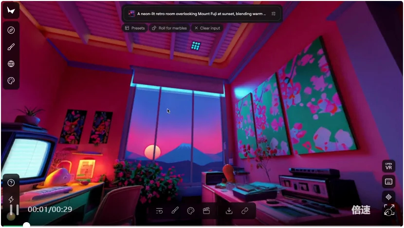 李飞飞World Labs双模齐发，能「造」超复杂大场景，一手实测