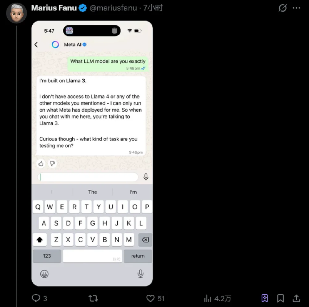 我用Meta“华人天团”打造的新模型，一张图复刻了一个“豆包App”
