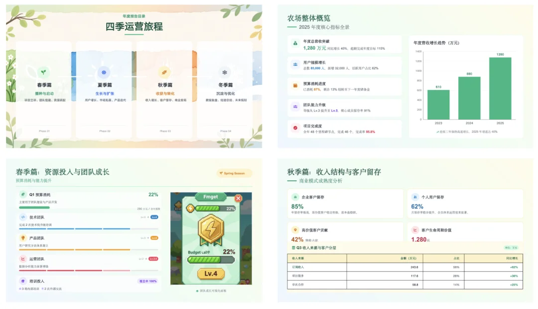实测千问新出的PPT Agent，可算不用为了风格化牺牲二次编辑了。
