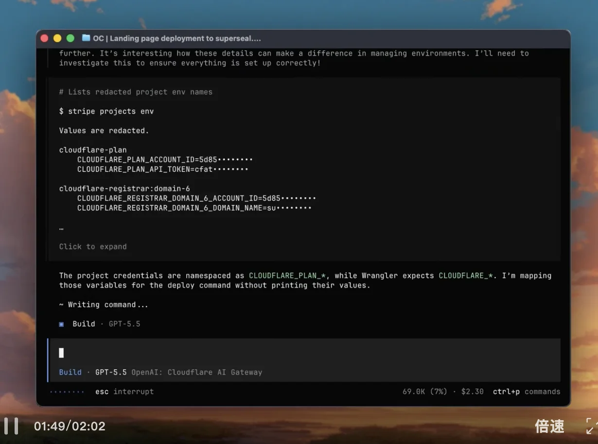 Agent 可开 Cloudflare 账户了：自主买付钱、买域名、做部署