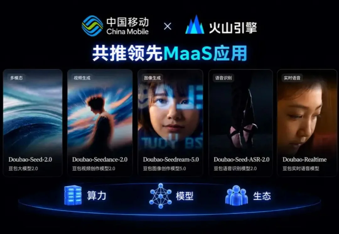中国移动与火山引擎共推机密模型服务模式，让企业更安全的使用大模型！
