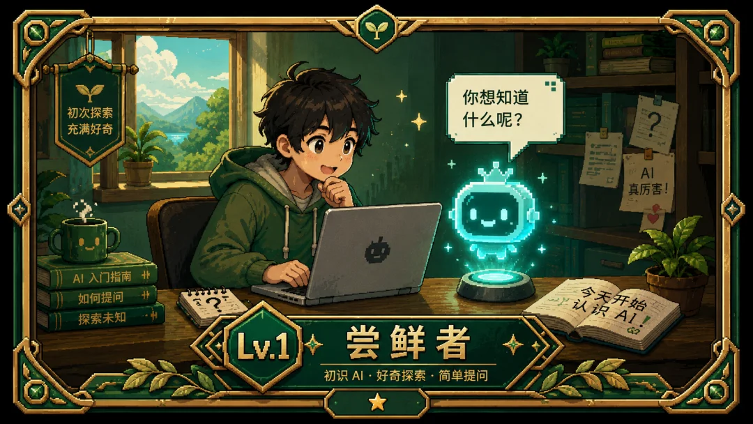 观察了三年，我把所有人用AI的水平分成了10个等级。