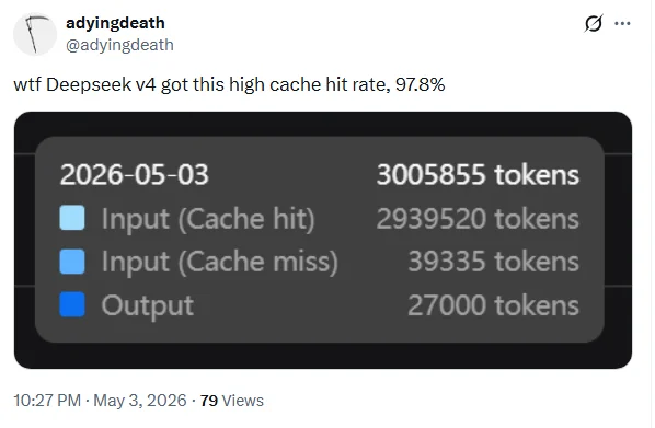刚刚，DeepSeek融资差不多落定了，首轮500亿！DeepSeek缓存命中率冲到98%？