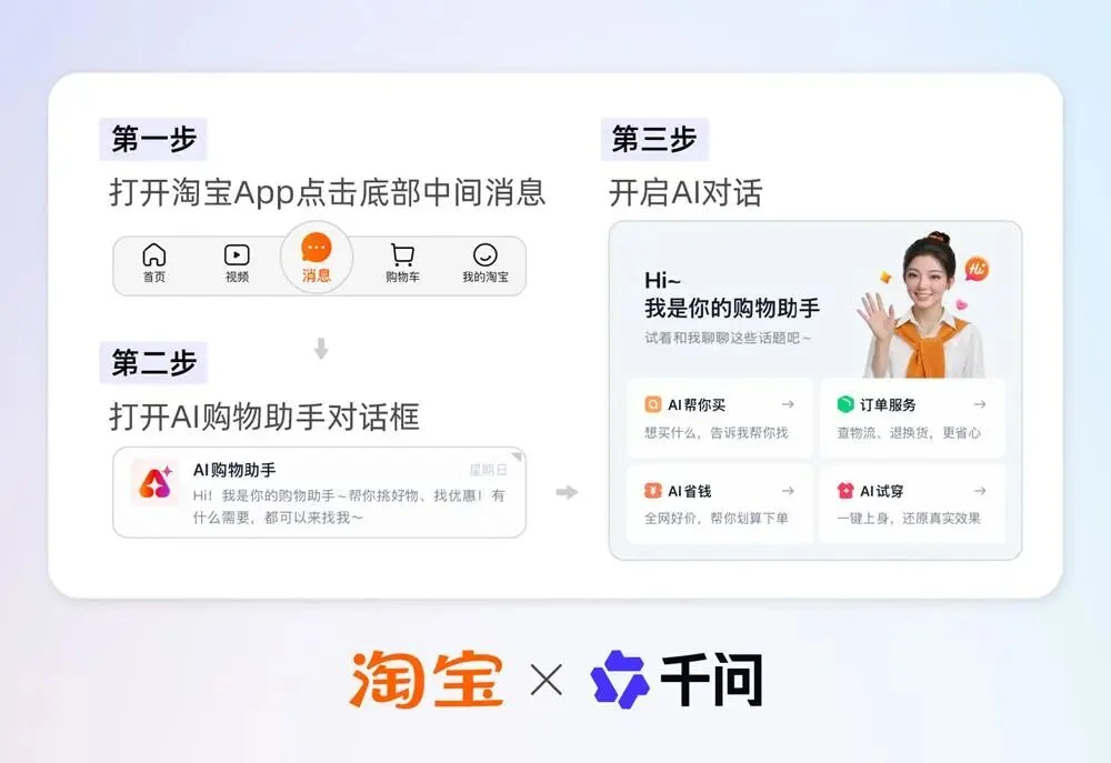 千问接入淘宝后，我花五分钟和它一起搞定全屋软装