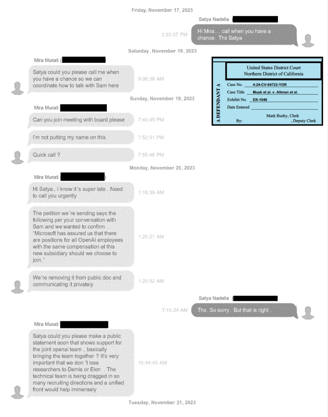 马斯克法庭大战乱成粥了！纳德拉出庭，Ilya指证，OpenAI狗血底裤被扒