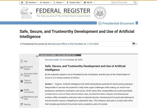 Bloomberg 独家：白宫 AI 安全令草案曝光！强制模型测试被砍，前沿 AI 发布「不用政府批准」？