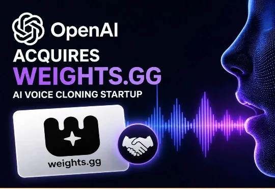 速递｜OpenAI收购Weights.GG，拿下AI语音克隆技术，6名核心成员入职