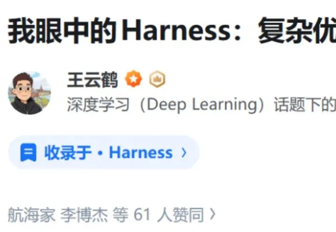 王云鹤眼中的Harness：复杂优化问题，AGI灵魂争夺之战