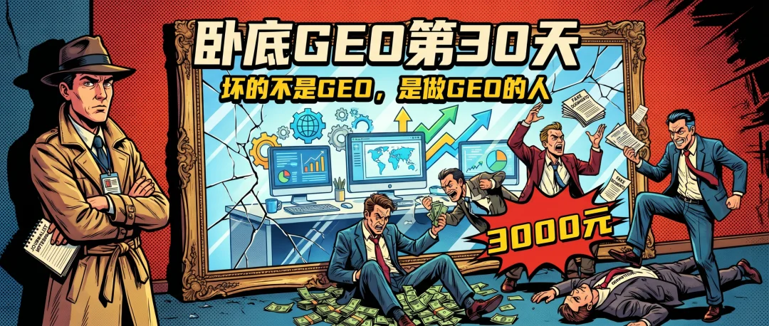 卧底GEO完结：别骂了，问题不在技术，在人心