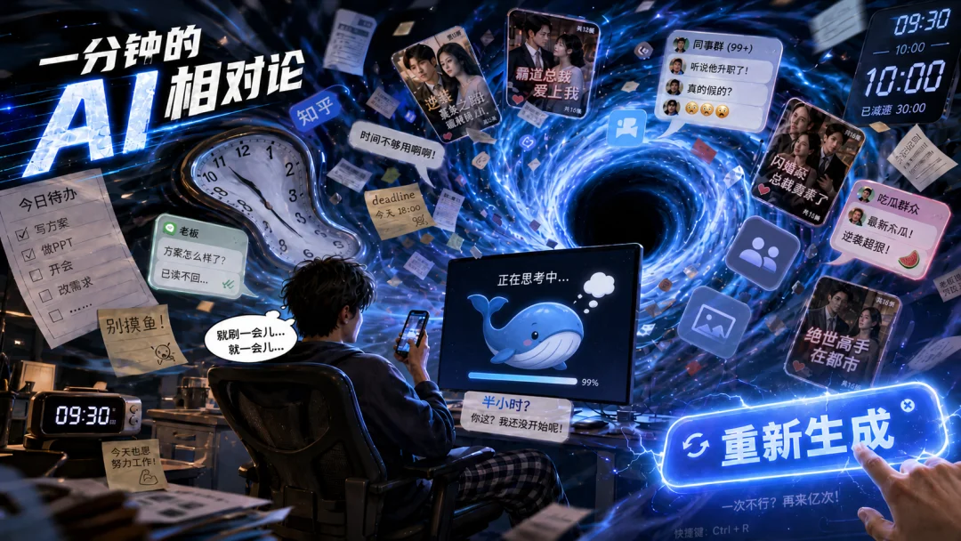 等 DeepSeek 回复的 30 秒，是手机最好玩的半小时