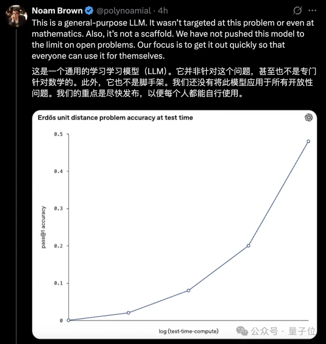 菲尔兹奖得主都看懵了：OpenAI非数学模型首次自主突破80年未解数学难题