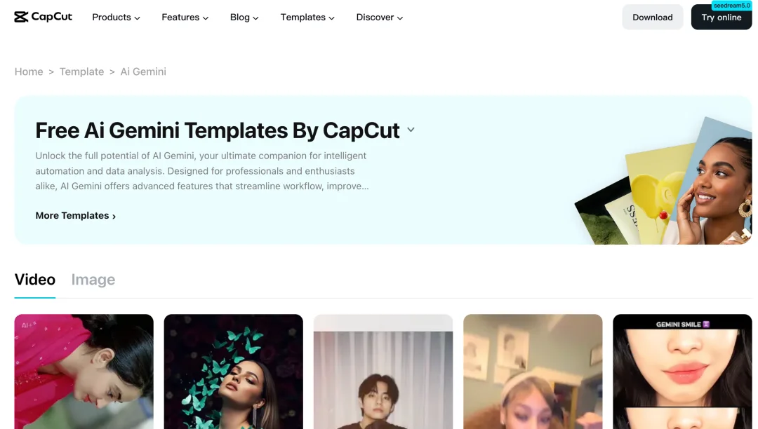 剪映海外版联手谷歌Gemini,一个APP里生成、剪辑、出片全包了
